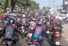 Em Manaus, entregadores de aplicativo fazem manifestação contra regulamentação proposta pelo governo Lula