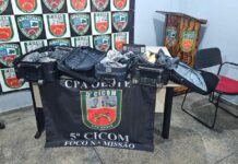 Polícia Militar do Amazonas apreende 13 tabletes de maconha no porto do São Raimundo