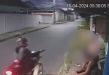 Covardes! Vagabundos assaltam trabalhadores em ponto de ônibus na Cidade Nova; veja!