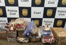 PC-AM prende funcionários públicos e empresário por furto de merenda escolar da secretaria municipal de Educação de Coari
