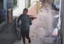 VÍDEO: Homem é flagrado na maldade, dando uma pedrada em gatinho no Coroado