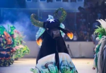 Caprichoso fecha o Festival de Parintins falando sobre proteção à floresta