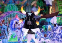 Caprichoso é tricampeão do 57° Festival Folclórico de Parintins