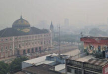 Qualidade do ar continua péssima em Manaus mesmo com chuva