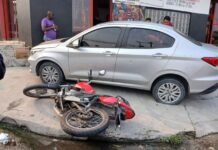 VÍDEO: Agiota ataca motoqueiro a tir0s no Santa Etelvina