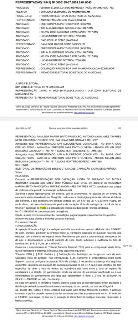 pandolfo-1-441x1024 Prefeita Marina Pandolfo e seu vice são multados pelo TRE-AM e podem perder o mandato por compra de votos