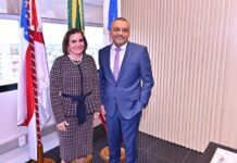 Presidente do TCE-AM reforça parceria com o TJAM em visita ao novo presidente da Corte