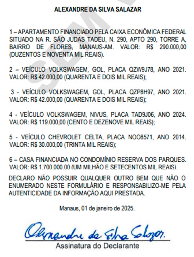 Captura-de-tela-2025-02-04-105325 Vereador Sargento Salazar esconde bens da justiça eleitoral mas diz na CMM que tem mais de R$ 2 milhões em patrimônio