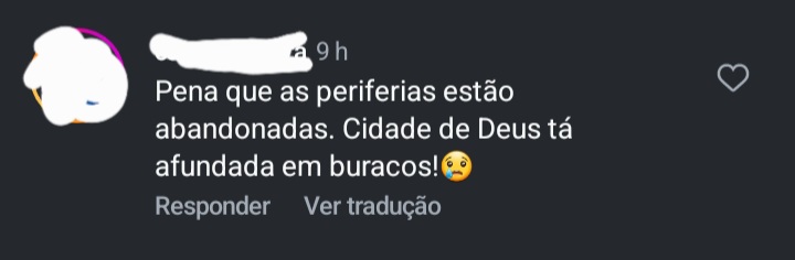 Screenshot_20250206-173622_Instagram Braga e David compartilham vídeo de caminhada "pré-campanha" e são cobrados por internautas. "Pena que as perifeias estão abandonadas"