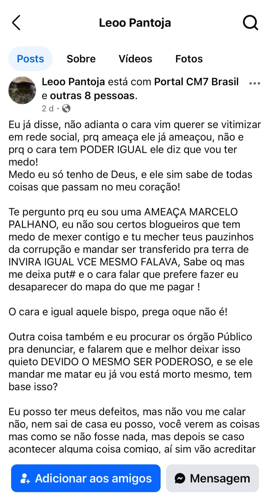 WhatsApp-Image-2025-02-05-at-11.04.48 Polícia investiga se a m0rt3 de Léo Pantoja, pode ter sido por motivação política em Presidente Figueiredo