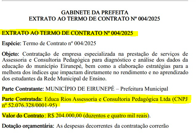 image-37 Por suspeita de irregularidades em licitação, prefeita de Eirunepé deve ser investigada pelo TCE-AM