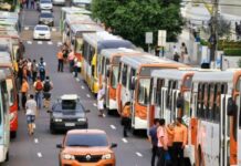 Rodoviários prometem paralisar 100% da frota se não pagarem seus salários