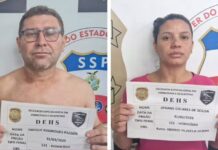 Casal é preso acusado de m@t@r homem em Juriti e fugir para Manaus