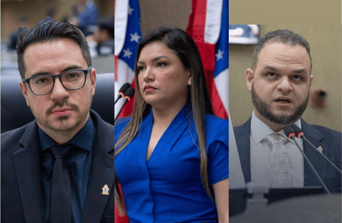 trio guedes joana e aldenor