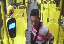Homens que usaram metralhadora em assalto de ônibus, são procurados pela Polícia