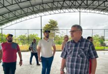 Secretário Adanor Porto fiscaliza obras de melhorias em escolas da rede municipal de Manacapuru