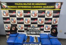 Polícia Militar prende dois homens por tráfico de drogas na zona norte de Manaus