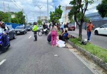 Jovem de 22 anos morre após perder controle de motocicleta na avenida André Araújo