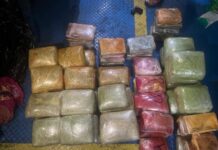 Em Tefé, PMAM prende trio e apreende adolescente com 92 kg de drogas em embarcação