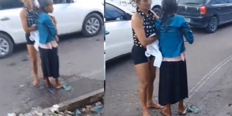 idosa queda buraco prefeitura