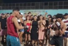 VÍDEOS: Populares criam um “Clube da Luta” em campo no bairro do Zumbi