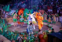 No Mocambo, tradição marca primeiro dia de disputas dos bois Espalha Emoção e Touro Branco