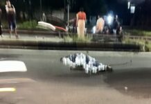 Mulher morre em acidente de moto na avenida Cosme Ferreira