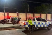 Pedestre morre atropelado na Avenida Torquato Tapajós em Manaus