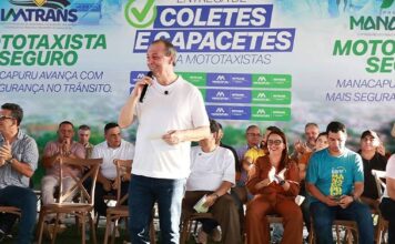 Durante evento, Omar Aziz rebate falas de David Almeida e diz que o prefeito prevaricou