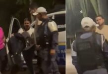 VÍDEO: Mulher pega o marido passeando com a amante em ambulância após parar em blitz da Polícia em Manaus