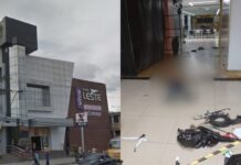 Homem m0rr3 ao cair de andaime enquanto fazia serviços no Shopping Cidade Leste em Manaus