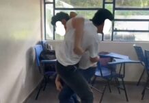 VÍDEO: Alunos são vistos trocando socos dentro de sala de aula em Manaus