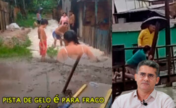 Chuva deixa Manaus um caos e população cobra o prefeito David Almeida