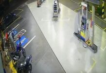 Vídeo mostra coronel da PM agredindo a mulher em posto de combustíveis em Manaus