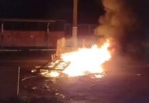 VÍDEOS: Por conta da demora no retorno da energia, populares protestam em vários bairros de Manaus