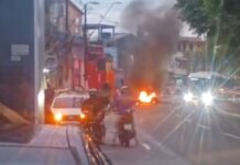 VÍDEO: T1r0s de AR15 e manifestação marcam a quarta-feira na Compensa