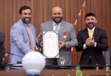 Prefeito de Tefé Nicson Marreira recebe a Medalha Ruy Araújo na Aleam