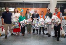 Mayra Dias entrega mais de 2,5 mil frascos ao Raio de Sol e reforça campanha de reciclagem solidária
