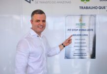 Rodrigo Sá destaca implantação do primeiro Pit Stop do Motociclista Legal, projeto que idealizou no Detran-AM