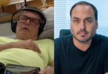 Nas redes sociais, Carlos Bolsonaro posta vídeo do pai com crises de soluço