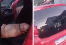 Homem tira uma “pestana” após bater em carro estacionado em rua da Betânia