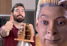 VÍDEO: Confeiteiro viraliza com bolo no rosto de Patixa Teló. “Rainha do Amazonas”