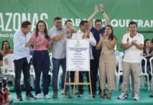 Asfalta Amazonas: Governador Wilson Lima entrega primeira etapa das obras em Tapauá