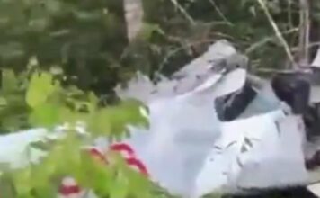 VÍDEO: Aeronave de pequeno porte cai em pista clandestina em Manacapuru. Polícia investiga o caso