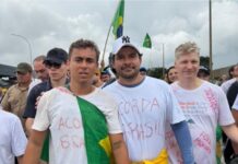 Capitão Alberto Neto une-se a Nikolas Ferreira em caminhada histórica “Acorda Brasil”