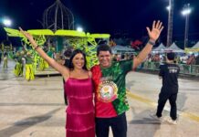 Vitória Régia encerra ensaio e promete desfile histórico no carnaval 2026 em Manaus