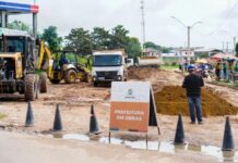 Prefeitura de Parintins intensifica obras de infraestrutura nos bairros Francesa e Santa Clara