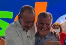 Bosco Saraiva se filia ao PSD em grande festa na quadra da Reino Unido