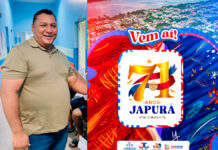 Gestão do prefeito Vanilso Monteiro prepara uma grande festa de 71 anos, com uma programação histórica em Japurá