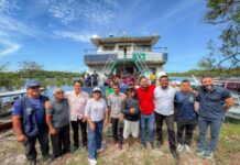 Prefeita Valciléia Maciel acompanha atendimentos de UBS Fluvial que leva saúde às comunidades rurais de Manacapuru